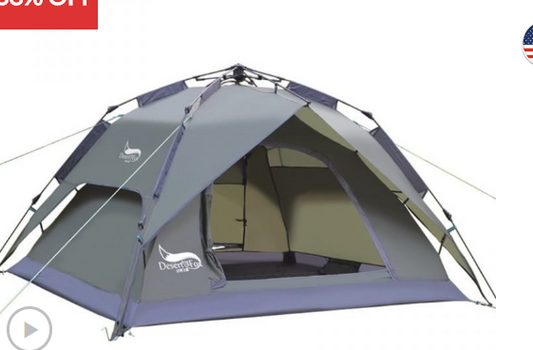 DesertFox 4-Person Camping Tent